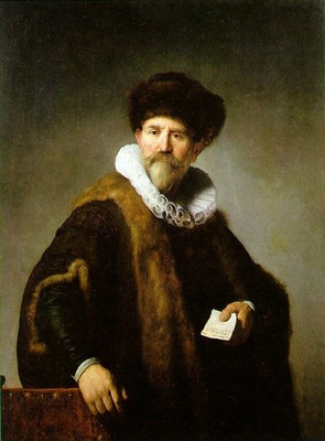 Rembrandt Portrait of Nicolaes Ruts [1631]