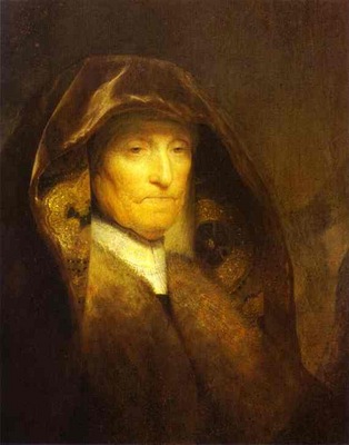 Rembrandt Portrait of the Artists Mother