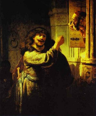 Rembrandt Samson Accusing His Father in Law
