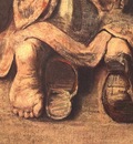 REMBRANDT THE RETURN OF THE PRODIGAL SON DETALJ 3 CA 1662 E