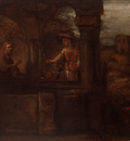 Rembrandt Christ and the Woman of Samaria, 1659, 60x75 cm, E