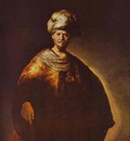 Rembrandt Portrait of a Noble Oriental Man