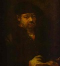 Rembrandt Self Portrait with a Sketch Book