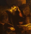 Rembrandt The Apostle Paul