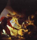 Rembrandt The Blinding of Samson