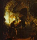 Rembrandt Tobias Returns Sight to His Father