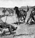 Fr 054 Teaching a Mustang Pony to Pack Dead Game FredericRemington sqs
