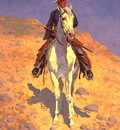 lrs Remington Frederic Self Portrait on a Horse