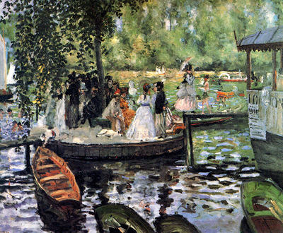 Renoir Pierre Auguste La Grenoillere Sun