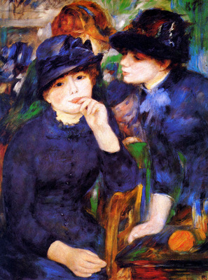 Renoir Pierre Auguste Two girls Sun
