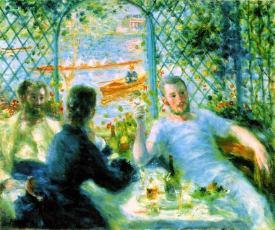 Renoir The canoeists luncheon, 1879 80, 55 1x65 9 cm, The A