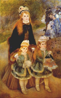 renoir mother and children c1875