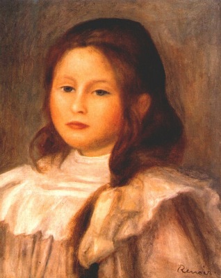 renoir portrait of a child