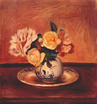 renoir vase of flowers