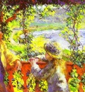 Pierre Auguste Renoir By the Lake