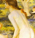 Pierre Auguste Renoir The Bathers detail