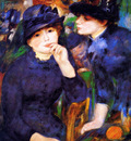 Renoir Pierre Auguste Two girls Sun