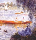 renoir boating at argenteuil