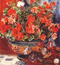 renoir flowers and cats