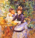 renoir in the garden