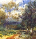 renoir landscape in the sun 1880