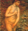 renoir nude in the water