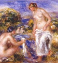 renoir women bathing c1915