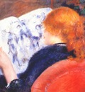 renoir young woman reading an illustrated journal c1880