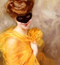 Ribera Pierre Lady At A Masked Ball