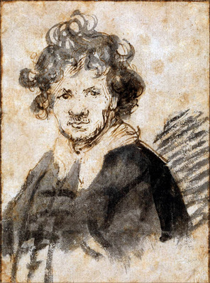 Rijn van Rembrandt Self portrait Sun