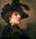 Rijn van Rembrandt Self portrait 7 Sun