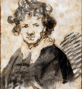 Rijn van Rembrandt Self portrait Sun