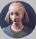 Robbia Tondo Portrait of a Lady