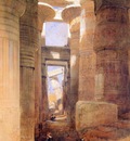 Roberts David The temple of Amon at Karnak Sun000