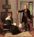 Rorbye Martinus Royal Hunt Master Von Zeuthen And His Wife
