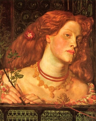 Rossetti, Dante Gabriel Fair Rosamund 1861 end