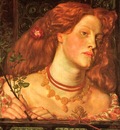 Rossetti, Dante Gabriel Fair Rosamund 1861 end