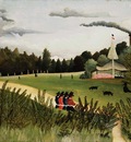Rousseau,H  Landscape Park with Kiosk, 1902 03, Barnes found