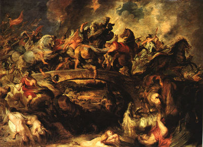 Rubens Battle of the Amazons 1618 Alte Pinakothek Munchen