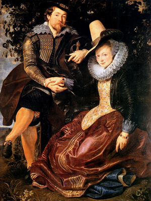 Rubens Peter Paul Isabella Brandt and the painter Sun