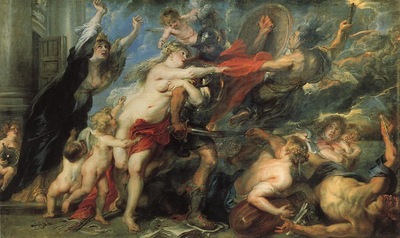 Rubens The Consequences of War Palazzo Pitti