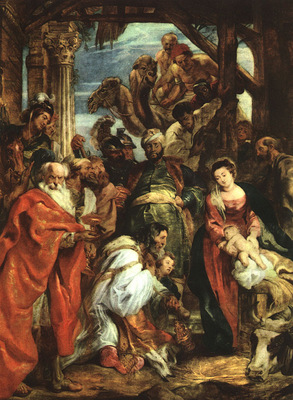 Rubens The adoration of the magi 1624 Musee Royal des Beaux