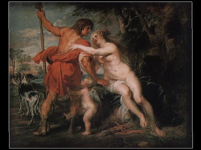 Rubens Venus and Adonis ca 1635 Metropolitian Museum of Art,