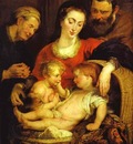 Peter Paul Rubens Holy Family with St  Elizabeth Madonna of the Basket