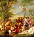 Rubens Backanal pA Andros efter Tiziano , Ca 1630 35, 200x2