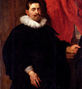 Rubens Peter Paul Portrait Of A Man Probably Peter Van Hecke