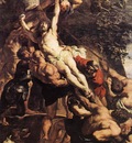 Rubens Raising of the Cross detail1