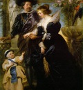 Rubens Rubens his wife Helena Fourment and their son Peter Paul