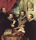 Rubens The Four Philosophers Palazzo Pitti