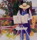 John Salchak Pat Painting, De